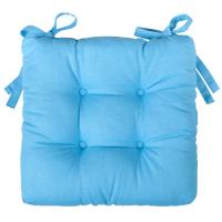 Сидушка на стул с завязками "Цвет эмоций" 40х40, рогожка (Бриз ВБ)