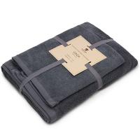 Махровое полотенце GINZA 50х90, 100% хлопок, 450 гр/кв.м (Серый 10131010/191222/3546453, Узбекистан