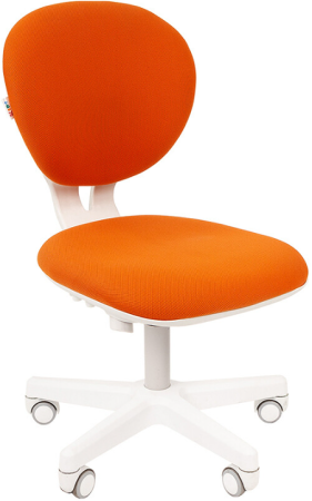 Детское кресло Chairman Kids 108 Ткань 26-24 (оранжевая ткань) 262*602*592
