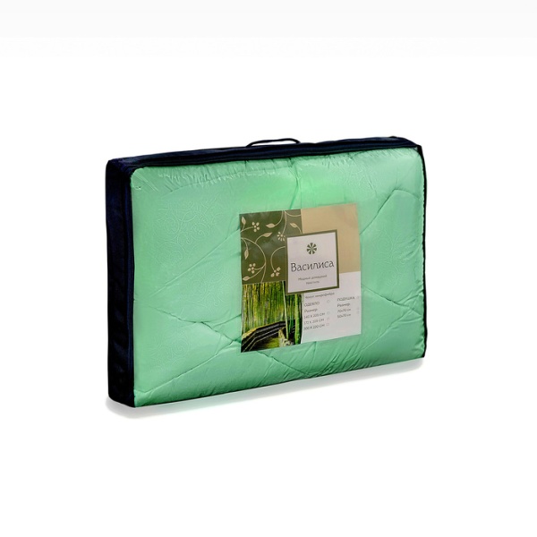 Одеяло Василиса '17 Евро О/161 200*210 бамбук микрофибра ПВ (по 6)