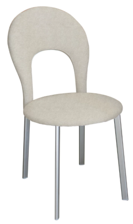 Стул АУРА муар.бел/3VELU32 ВС/197