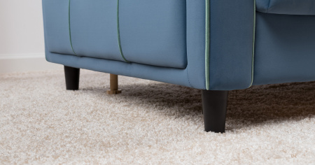 Диван - кровать Черри Н (ТД 285 IRIDA 07 (синий), Эвита пистачио (ментоловый)