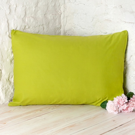 Наволочка "Цвет Эмоций" 70х70, поплин, 100% хлопок (Лайм ВБ)