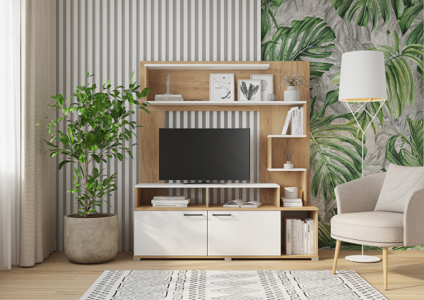 25ГНБЗ Гостиная "Ника" Золото Белый