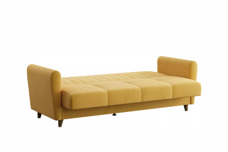 Диван-кровать Монако 3т (Ультра мустард)