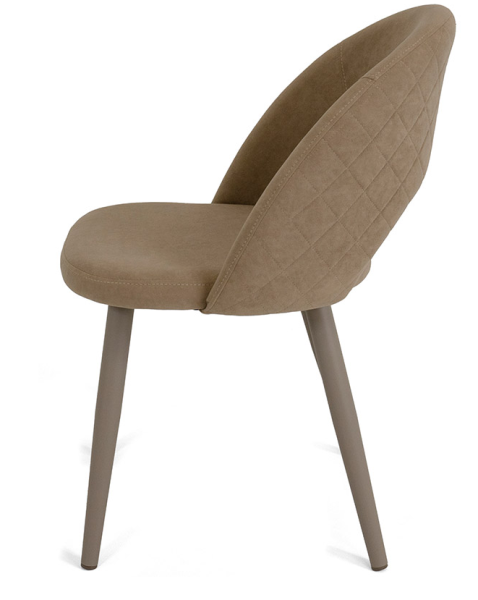 Стул Капри-4 опора R32  (мокко) (Т 184-кофе с молоком)