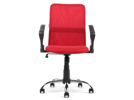 Офисное кресло Leo B chrome Leo B РС900 хром Ткань сетка красная 650.00х270.00х850.00