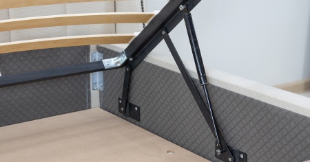 Кровать двойная Мелисса 160 ((Тори 56 Велюр (светло-бежевый), Тори 56 велюр (светло-бежевый))) (кров