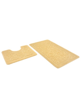 Набор ковриков д/в SHAHINTEX РР  50*80+50*50 крем-брюле 78