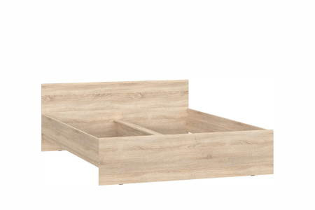 STERN кровать 160*200 Дуб Сонома + Кроватное основание(Ламели на ленте) 1600х2000