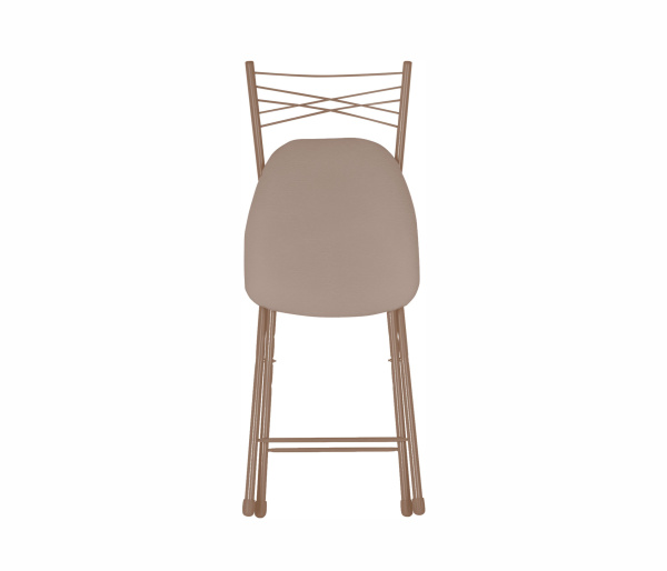 Стул складной "Ника 1" ССН1 1/13 (Коричневый/коричневый)