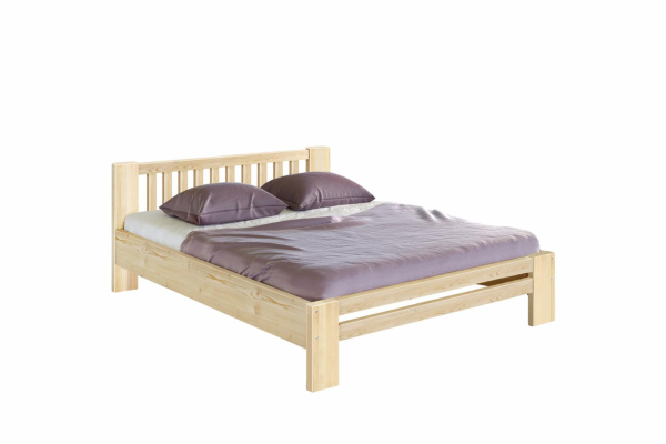 Кровать Массив 1200(натуральный)