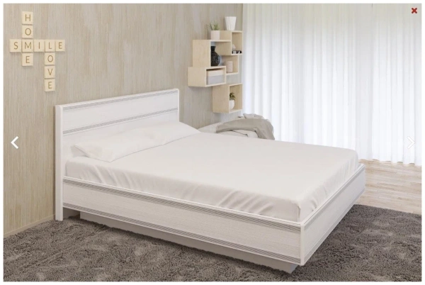 КР-1002-СЯ кровать (1,4х2,0)