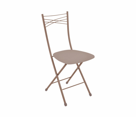 Стул складной "Ника 1" ССН1 1/13 (Коричневый/коричневый)
