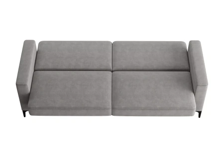 Диван-кровать Алекс 3т (Геометрия 69+Вивальди 7)