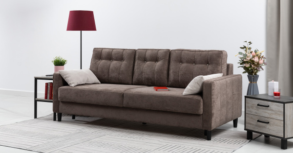 Диван - кровать Арно (Арт. ТД 564 Лаки 06 (коричневый перламутр), Лаки 06 (коричневый перламутр), V