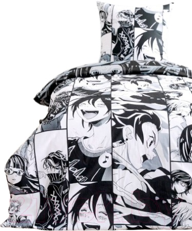 КПБ Твой стиль 17 Тинейджер 150 поплин набор 70*70 Д 10258/1