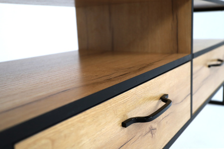 "ВИРТОН-11" Тумба ТВ (ФУР) (Дуб Крафт Золотой)