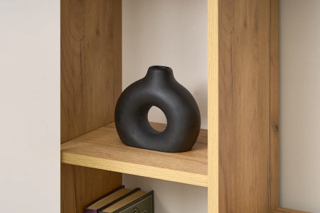 Лайт Стол письменный 03.243 Н (Дуб Золотой CRAFT, Белый премиум)