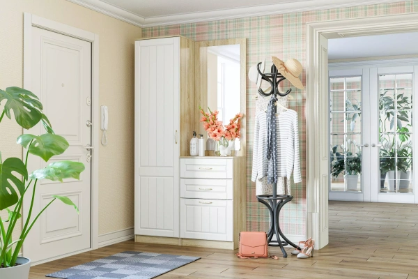 НМ 040.45 Х Тумба ("Оливия", Белое дерево, Дуб Сонома)