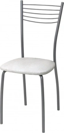 Стул Олива-1 ЛАЙТ хром-лак (К38-белый)
