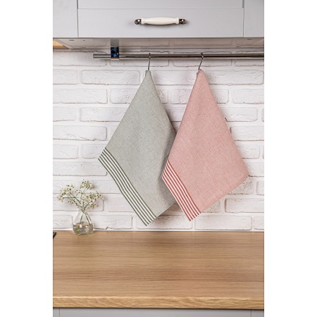 PROVANCE Корица Полотенце кухонное, 100% хлопок, 40х60см, 180гр/м, 2 цвета 434-094