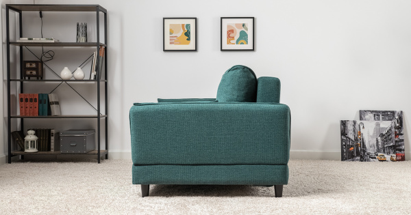 Диван - кровать Макс (Арт. ТД 287 Анри 19 (изумрудный))