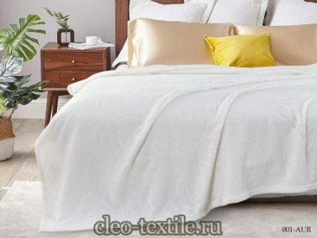 Плед CL HOME AURA велсофт полуторный 150*200 150/001-AUR