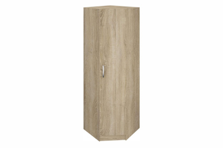 8.05 Шкаф угловой для одежды без зеркала 770х2380х770(дуб сонома, Дуб сонома, Лотос 128)