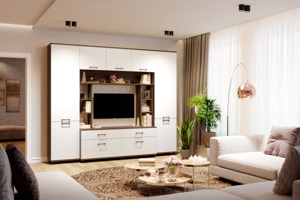 Гостиная "Грейс" Комплектация 5