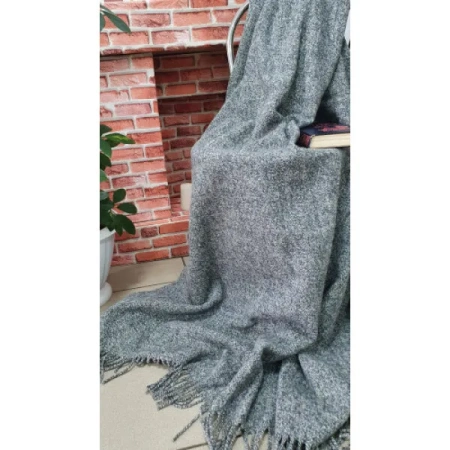 Плед шерсть мериноса 100% шерсть 140х200