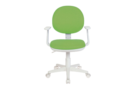 Кресло детское Бюрократ CH-W356АXSN 15-118 (салатовый) 590.00х585.00х280.00