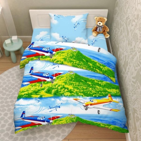 КПБ Василек 17 Тинейджер 203/150 бязь наб 70х70 3954