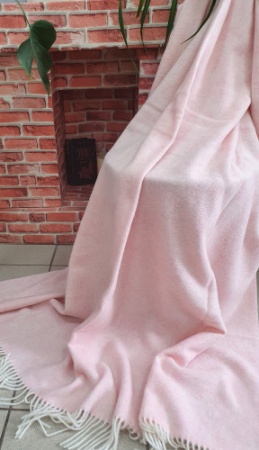 Плед "Марсель275", 140х200,49SLAРONI. бел-св.роз