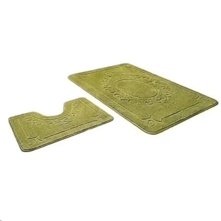 Набор ковриков д/в SHAHINTEX ЭКО 45*71+45*43 салатный 58