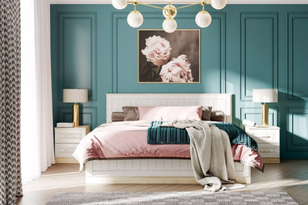 НМ 040.37 Х Тумба прикроватная ("Оливия", Белое дерево, Дуб Сонома)