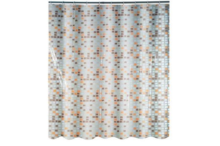 SWC-40-02 Штора д/ванной 180х180см Ribas, ПВХ