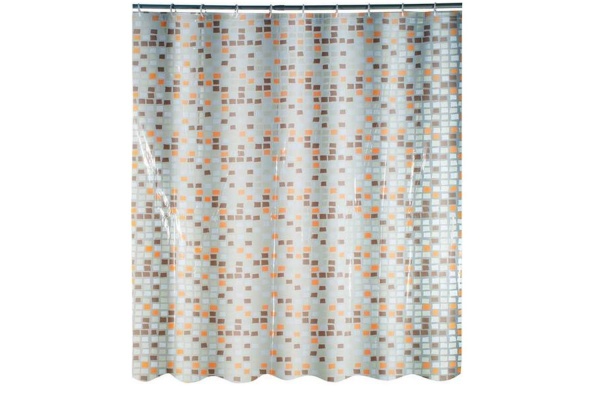 SWC-40-02 Штора д/ванной 180х180см Ribas, ПВХ