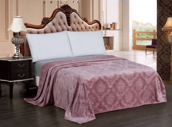 Плед Велсофт 1,5 мод. 964 (СУХАЯ РОЗА)