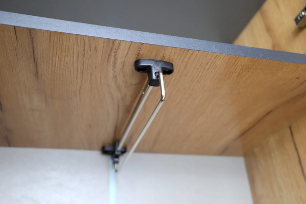 "ОЛЬГА-ЛОФТ 3.1" Шкаф с зеркалом (ФУР) (Дуб Крафт Золотой / Темно Серый)