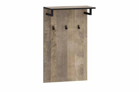 НМ 014.44 Вешалка ("Фолк", Дуб Гранж Песочный)