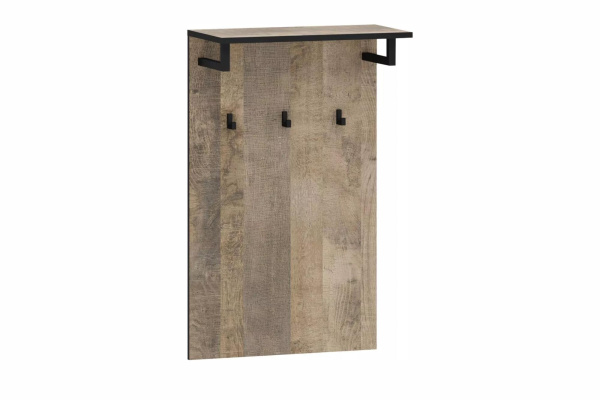 НМ 014.44 Вешалка ("Фолк", Дуб Гранж Песочный)