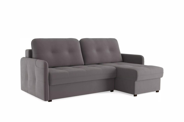 Диван-кровать угловой "SMART" 1 2Т-1Пф / 1Пф-2Т (Velutto 19)