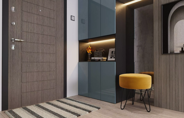 Пуф "Берг" (Ультра Мустард)