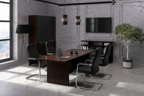 Taim-Max Конференц-стол 4 СК. 024 Венге 2400*900*750