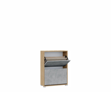 34ДОЗБТ1 Домино Обувница (Дуб золотой - бетон)