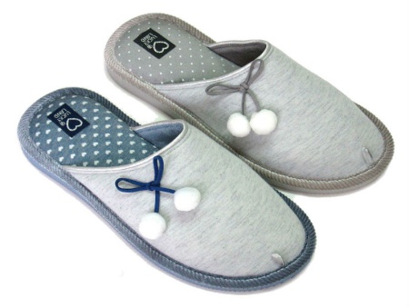 3109 W-CH-C Обувь домашняя женская ( пантолеты )