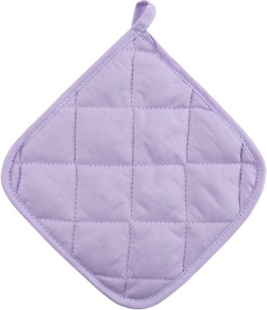 Прихватка квадратная 20х20 "Цвет Эмоций" (Лаванда)