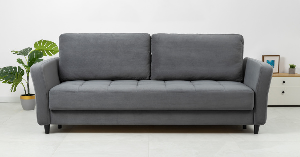 Диван - кровать Невада (Арт. ТД 571 Vendetta 11 (графитовый серый), Vendetta 11 (графитовый серый))