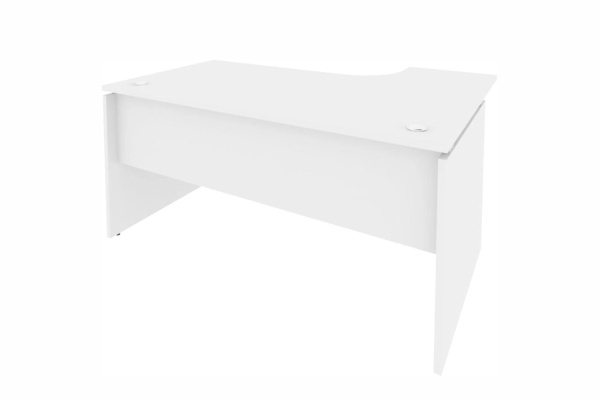 Onix Стол эргономичный левый O.SA-4L Белый Бриллиант 1580*1180*750